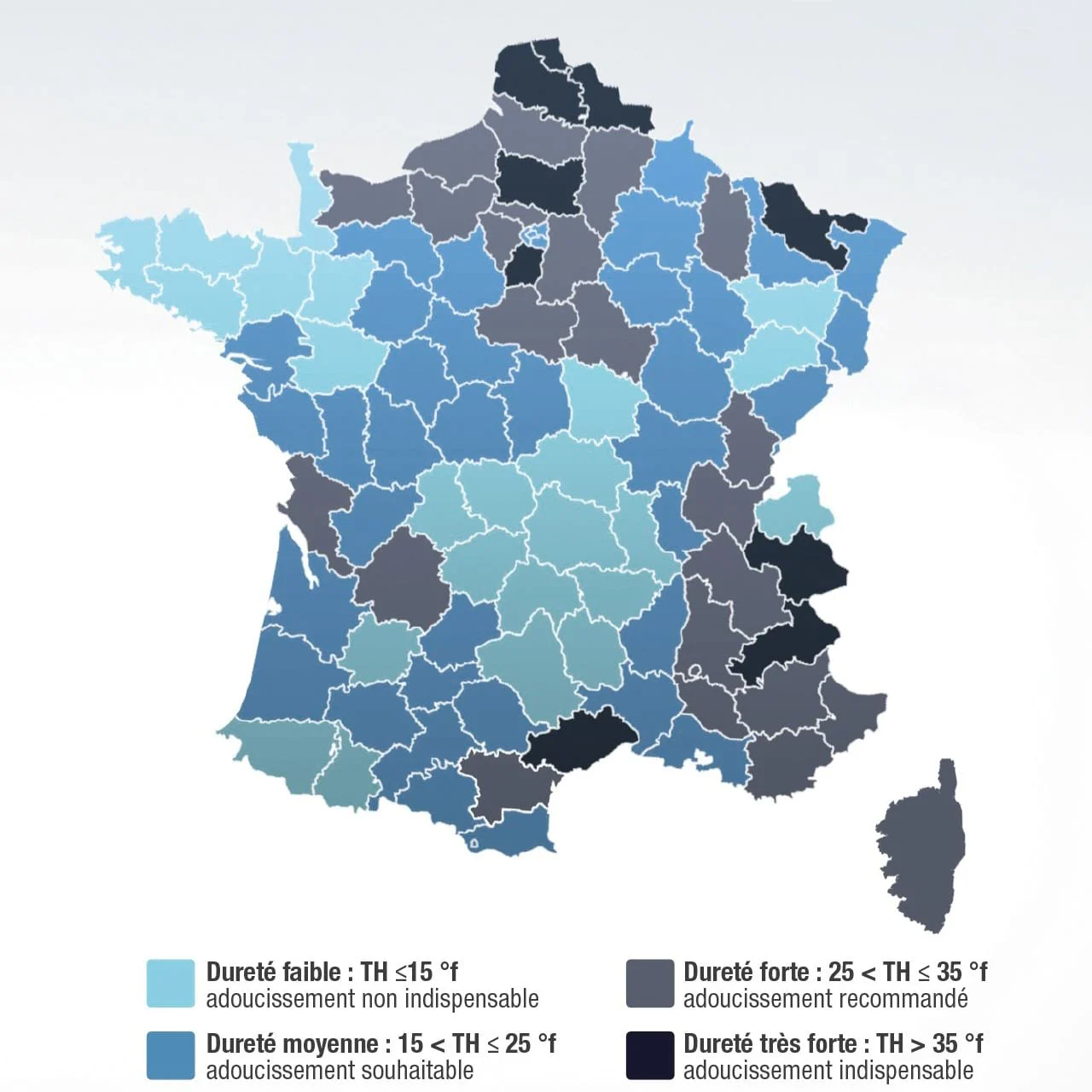 carte france durete eau