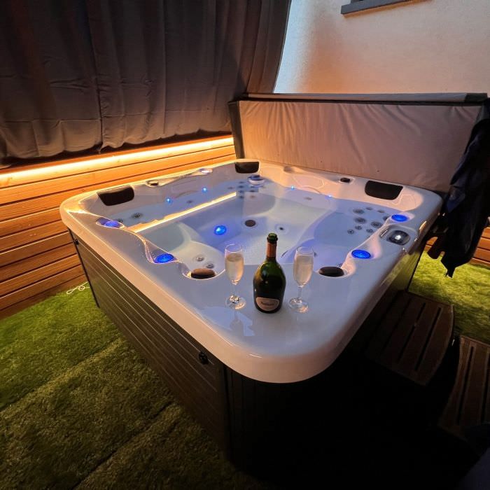 livraison et installation d'un spa