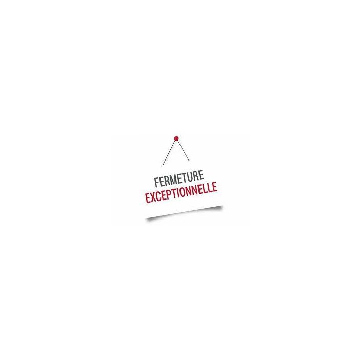 Fermeture magasin mardi 19/11 de 9h à 13h30 Fermeture magasin mardi 19/11 de 9h à 13h30