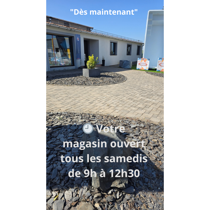 Ouverture du magasin le samedi matin Ouverture du magasin le samedi matin