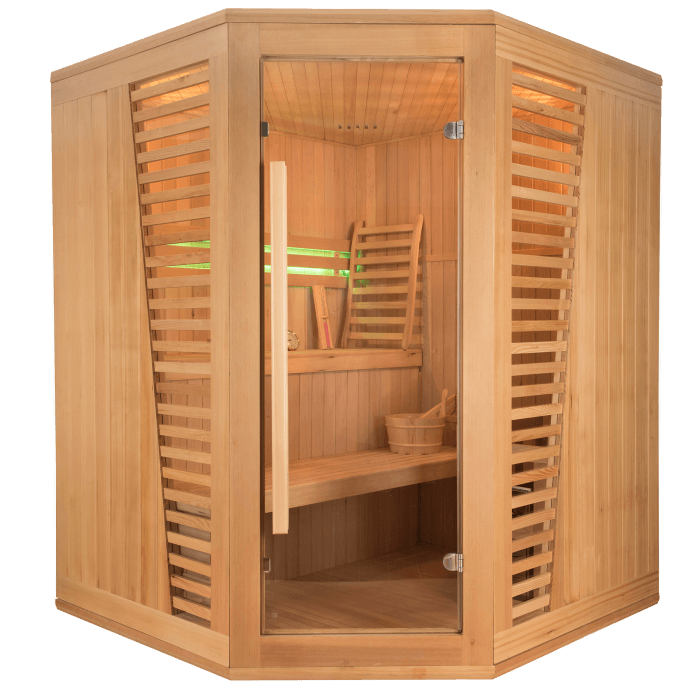 Sauna Venetian 3-4 personnes d'angle Sauna Venetian 3-4 personnes d'angle