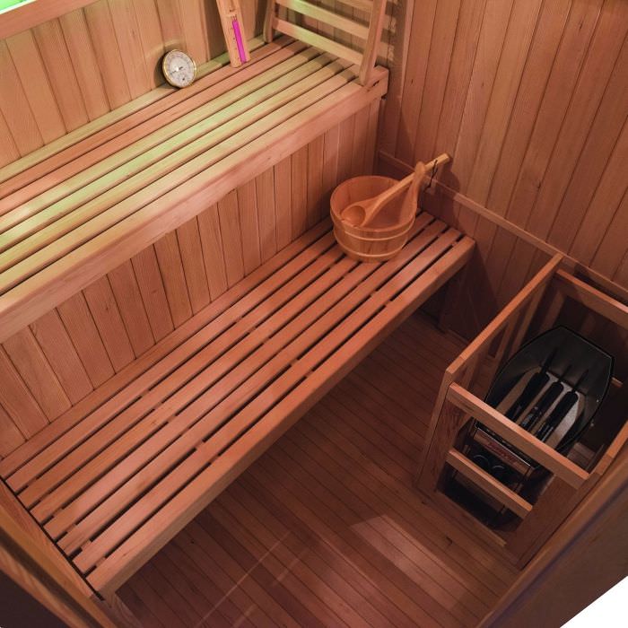 Sauna Venetian 3-4 personnes d'angle Sauna Venetian 3-4 personnes d'angle