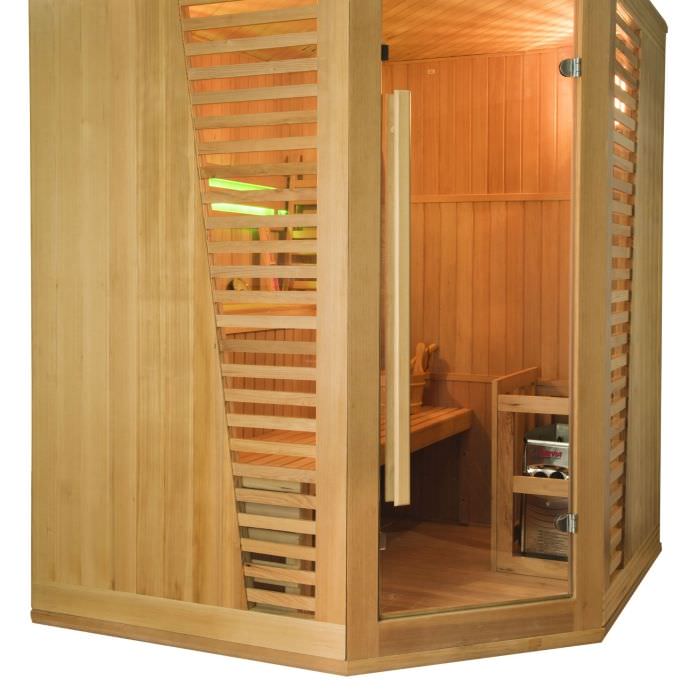 Sauna Venetian 3-4 personnes d'angle Sauna Venetian 3-4 personnes d'angle