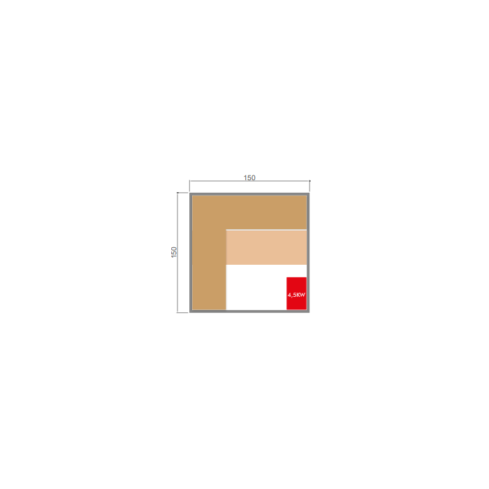 Sauna Sense 4 personnes Sauna Sense 4 personnes