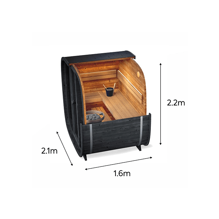 Sauna Extérieur Cube Onyxia Sauna Extérieur Cube Onyxia