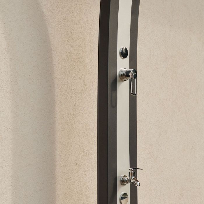 Douche solaire Spring 30l Inox/Noir