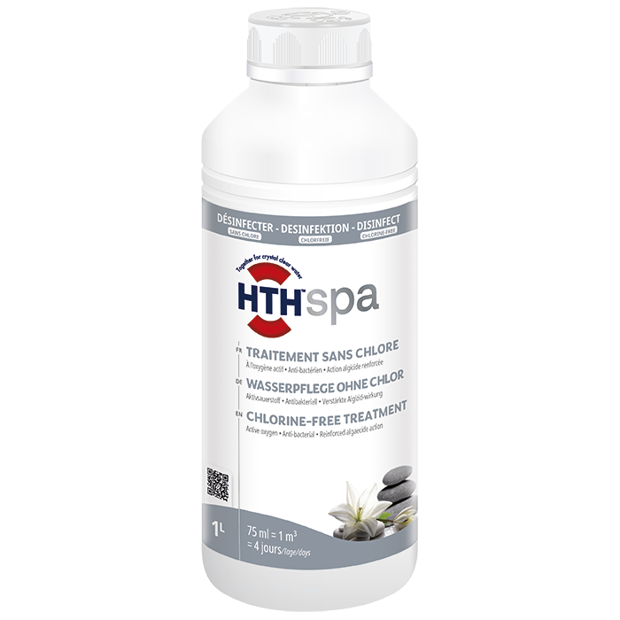 hth® SPA Traitement liquide sans chlore 1l