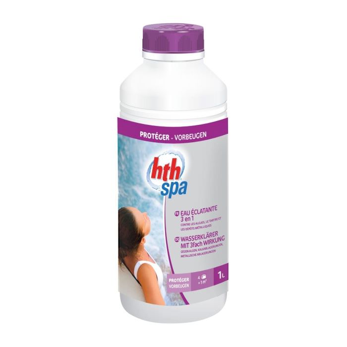 HTH SPA Eau éclatante 3 en 1 1l HTH SPA Eau éclatante 3 en 1 1l