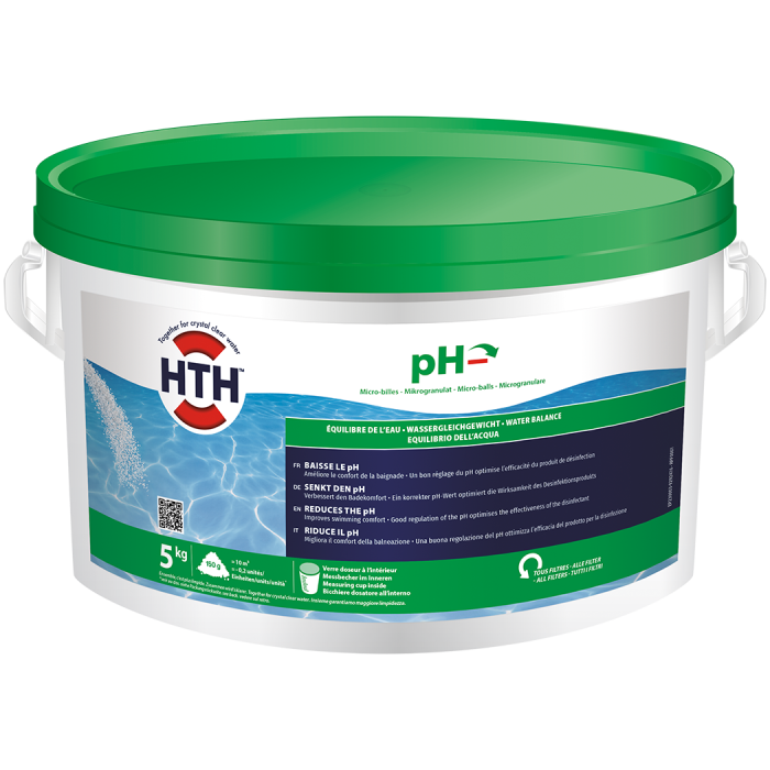 hth® PH MOINS micro billes 5 kg