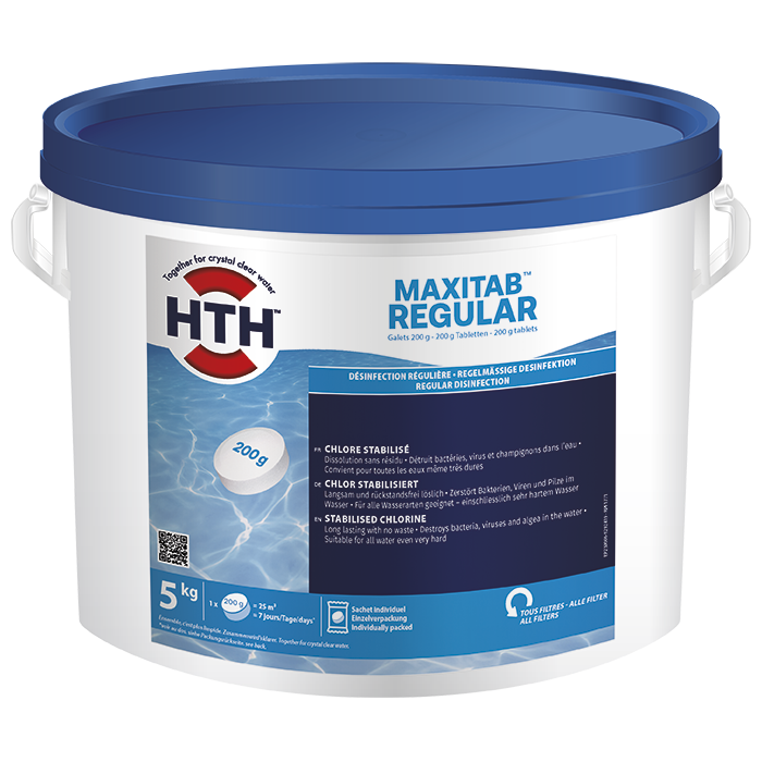 hth® MAXITAB REGULAR galet 200g