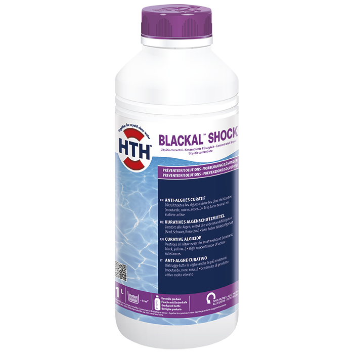 hth® BLACKAL SHOCK anti-algues 1l