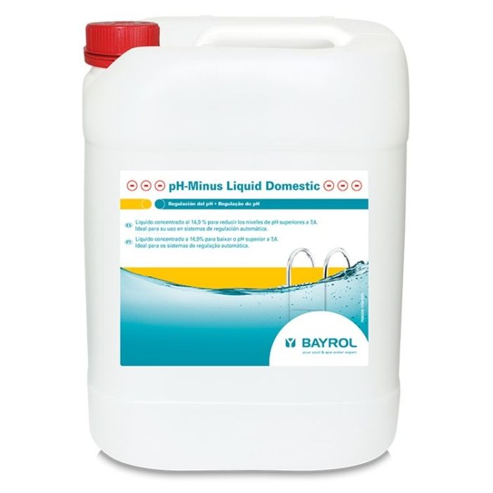 pH - Moins liquide domestique Bayrol 20 Litres