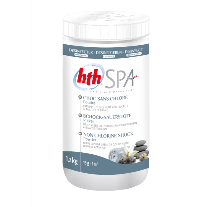 HTH SPA CHOC SANS CHLORE 1.2kg HTH SPA CHOC SANS CHLORE 1.2kg