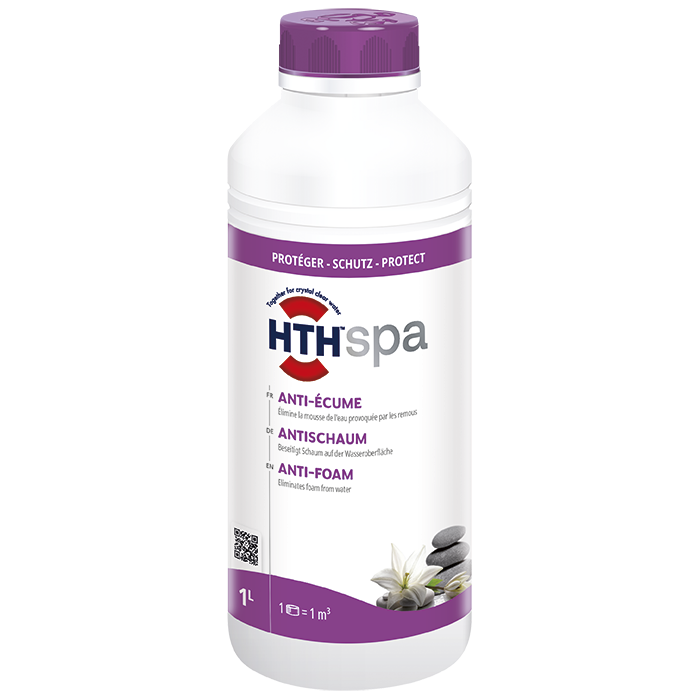hth® SPA Anti écume 1l