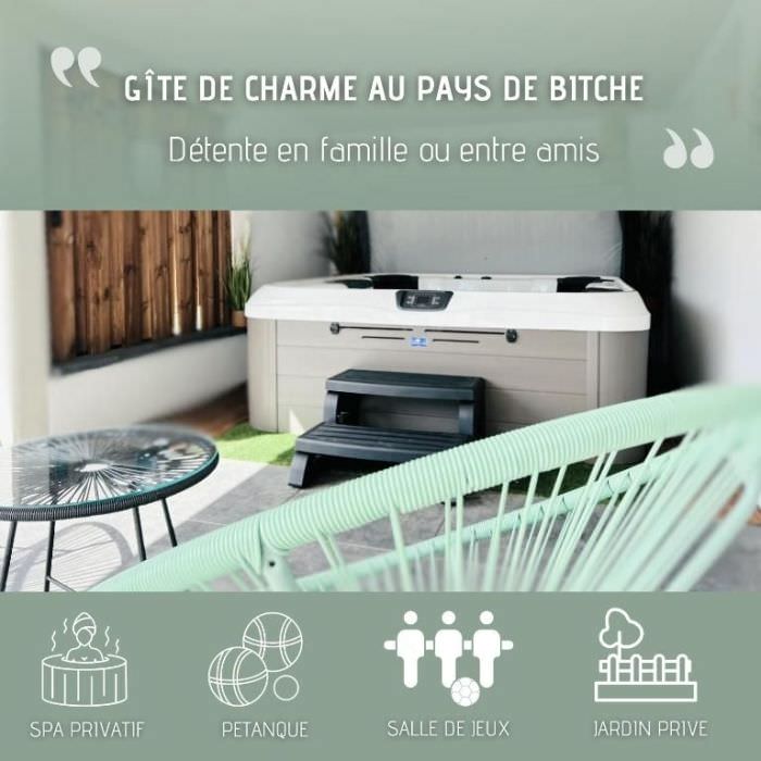 Spa Villeroy et boch dans le magnifique gite La Belle Vallée à Ormersviller (57) Spa Villeroy et boch dans le magnifique gite La Belle Vallée à Ormersviller (57)