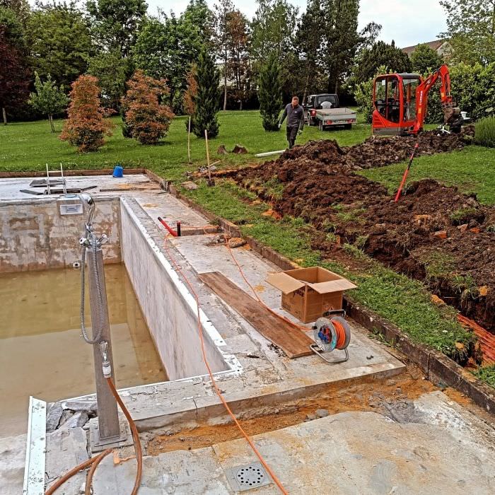 Rénovation complète d'une piscine (57) Rénovation complète d'une piscine (57)