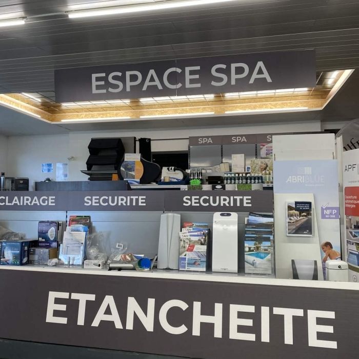 Salle d'expo Spa Sauna Hammam