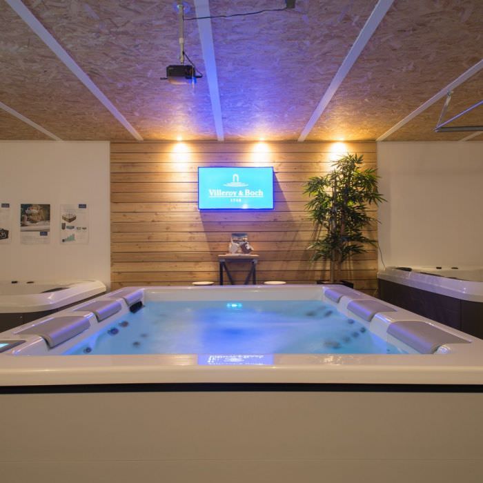 Salle d'expo Spa Sauna Hammam