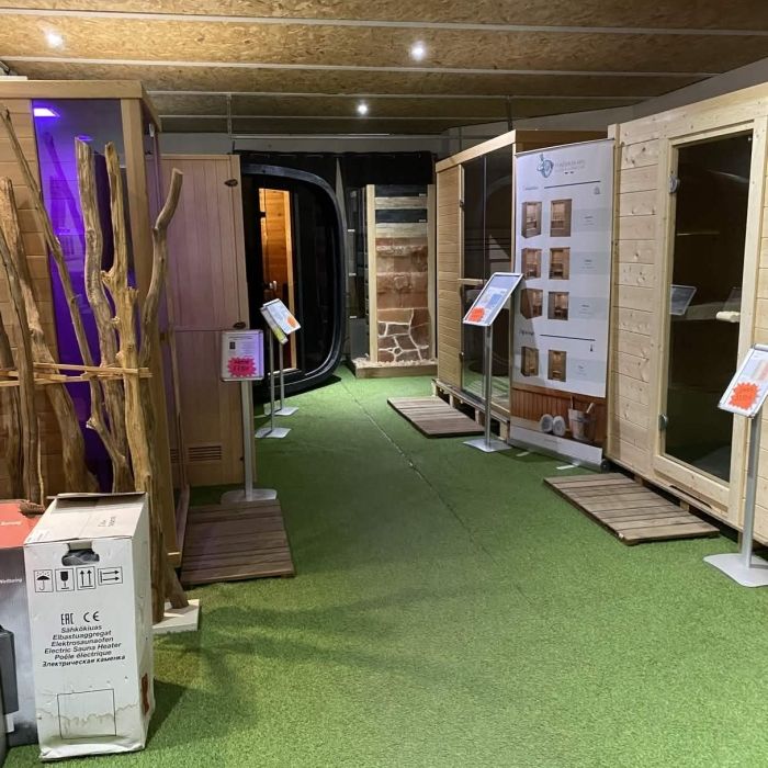 Salle d'expo Spa Sauna Hammam